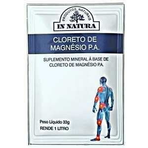 CLORETO DE MAGNÉSIO IN NATURA 33G