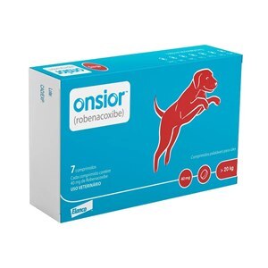 Anti-inflamatório Onsior para Cães 40mg com 7 comprimidos