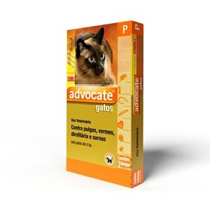 BO ANTIPULGAS ECONÔMICO ADVOCATE PARA GATOS DE ATÉ 4KG 0,4ML