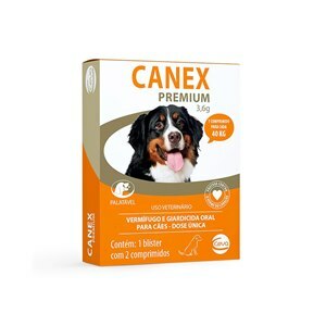 Canex Premium para Cães 3,6g com 2 Comprimidos