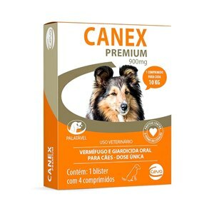 Canex Premium para Cães 900mg com 4 Comprimidos