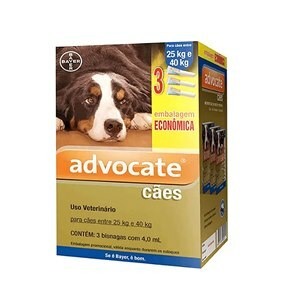 BO ANTIPULGAS ECONÔMICO ADVOCATE PARA CÃES ENTRE 25 E 40KG 4,0ML