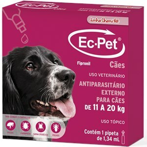 ANTIPARASITÁRIO EXTERNO EC-PET 1,34ML