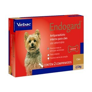 ENDOGARD 2,5 KG VIRBAC 2 COMPRIMIDOS