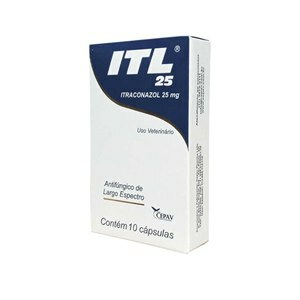 ANTIFÚNGICO ITL 25MG 10 CÁPSULAS