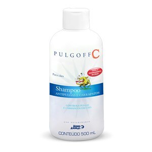 PULGOFF C SHAMPOO ANTIPULGAS E CARRAPATOS 500ML