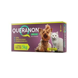 QUERANON AVERT PARA CÃES E GATOS SMALL SIZE 30 CÁPSULAS