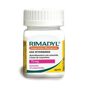 ANTI-INFLAMATÓRIO RIMADYL 75MG 14 COMPRIMIDOS