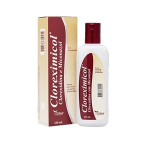 BACTERICIDA E FUNGICIDA SHAMPOO CLOREXIMICOL 230ML