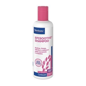 SHAMPOO EPISOOTHE PELE SENSÍVEL 250ML PARA CÃES E GATOS 