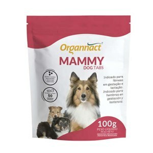 Suplemento Alimentar Organnact Mammy Dog Tabs  100g
