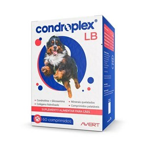 Suplemento Avert Condroplex LB 120g - 60 Comprimidos