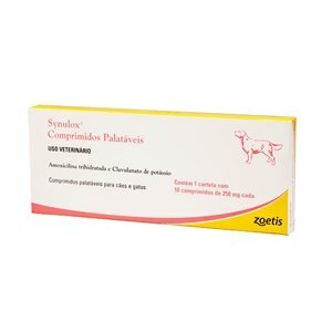 ANTIBIÓTICO SYNULOX 250MG 10 COMPRIMIDOS