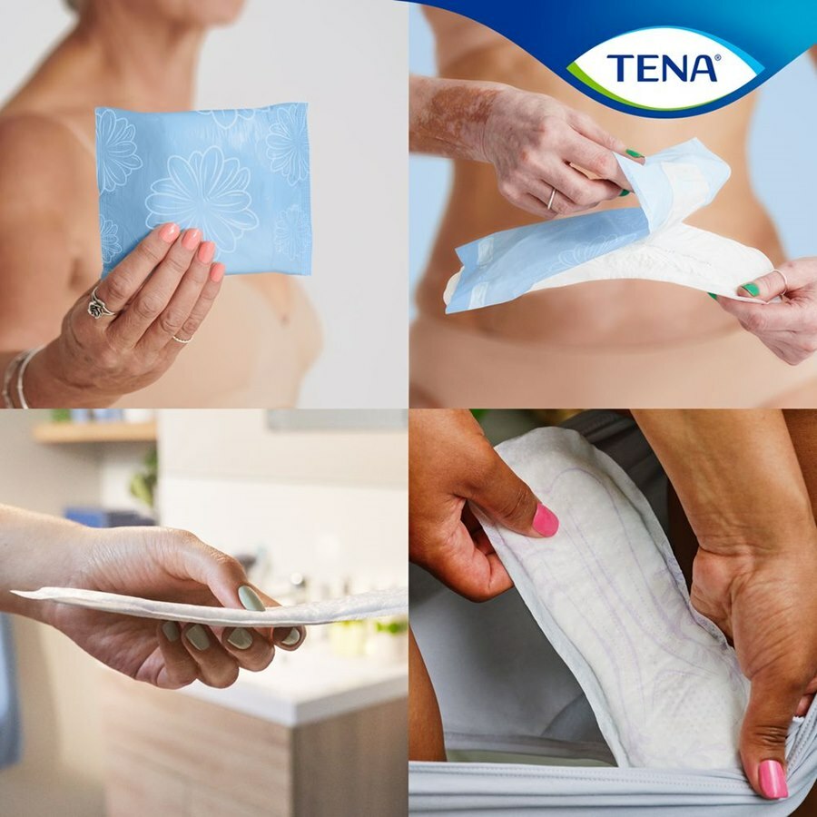 ABSORVENTE GERIÁTRICO TENA LADY DISCREET DIA E NOITE 12 UNIDADES -  Ultrafarma