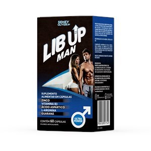 LIB UP MAN 60 CÁPSULAS SIDNEY OLIVEIRA