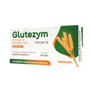 PROTEASE DE ASPERGILLUS NIGER - GLUTEZYM 20 CÁPSULAS