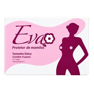 Protetor De Mamilos Eva Tamanho Único 4 Pares