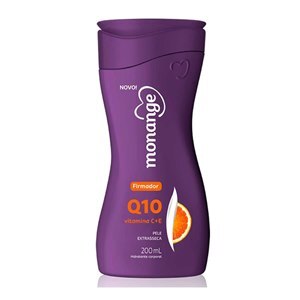 HIDRATANTE MONANGE FIRMADOR Q10 VITAMINA C + E PELE EXTRASSECA 200ML