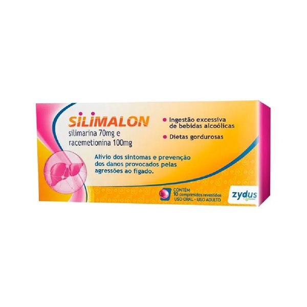 Silimalon 100+70Mg 10 Comprimidos - Ultrafarma