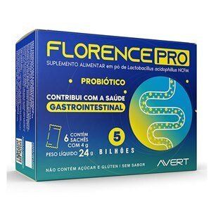 FLORENCE PRO PROBIÓTICO 4G 6 SACHÊS 