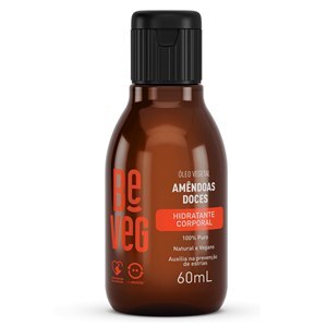 ÓLEO AMÊNDOAS DOCE BE VEG CORPORAL 100% PURO FARMAX 60ML 