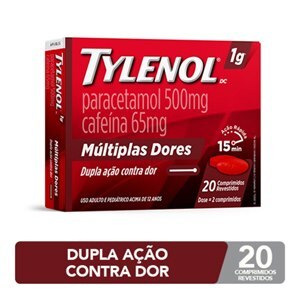 Tylenol Dc Múltiplas Dores 20 Comprimidos