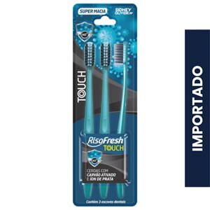 Escova Dental Risofresh Touch 3 Unidades Sidney Oliveira 