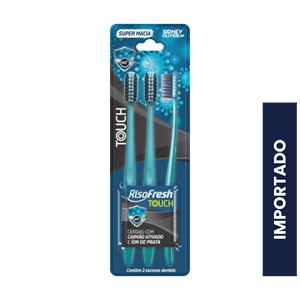 Escova De Dente Risofresh Touch Sidney Oliveira - 3 Unidades