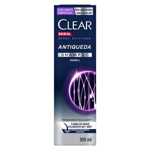 SHAMPOO CLEAR MEN ANTIQUEDA DERMA SOLUTIONS 300ML