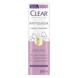 Condicionador Clear Derma Solutions Antiqueda 300ml