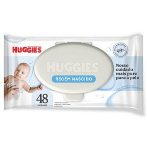 Toalhas Umedecidas Huggies Recém Nascido 48 Unidades
