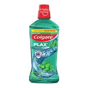Enxaguante Antisséptico Bucal Colgate Plax Fresh Mint Sem Álcool - Leve Mais Pague Menos
