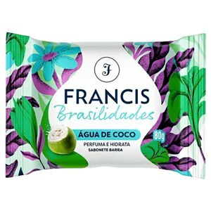 SABONETE FRANCIS BRASILIDADES ÁGUA DE COCO 80G