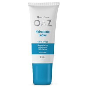 HIDRATANTE LABIAL COM MANTEIGA KARITÉ E VITAMINA E OAZ 10ML 