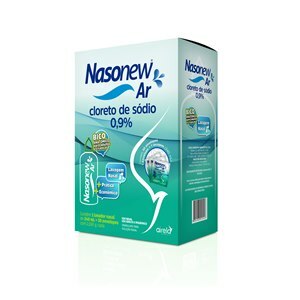 CLORETO DE SÓDIO - NASONEW AR KIT 1 FRASCO 240ML + 30 ENVELOPES