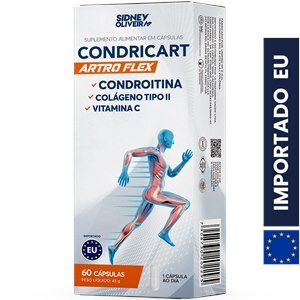 Condricart Artro Flex 60 Cápsulas União Europeia Sidney Oliveira 