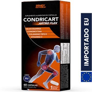 Condricart Artro Flex 60 Cápsulas União Europeia Sidney Oliveira 