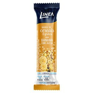 Barra De Cereal Linea Banana Com Aveia 20g
