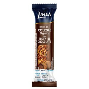 Barra De Cereal Linea Trufa Chocolate 20g - Validade Outubro/2026