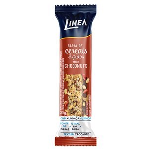Barra De Cereal Linea Chonuts 20g - Validade Novembro/2026
