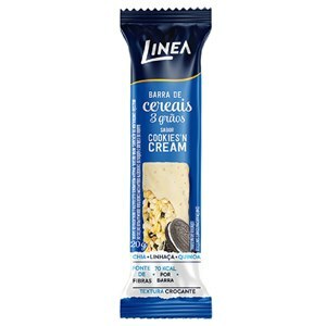 Barra De Cereal Linea Cookiesn Cream 20g - Validade Novembro/2026