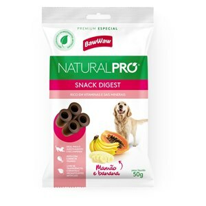 SNACK PARA CÃES NATURAL PRO DIGEST 50G - VALIDADE DEZEMBRO/2024