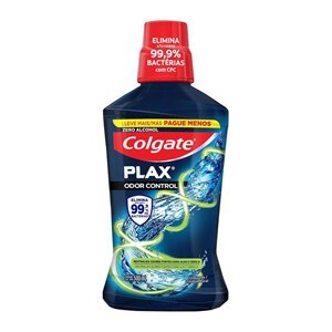 Enxaguatório Bucal Colgate Plax Odor Control Zero Álcool 500Ml