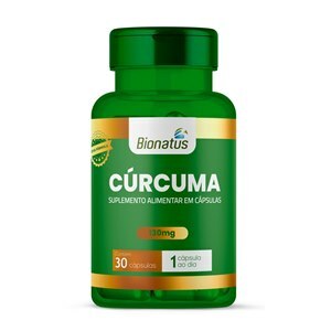 Curcuma Turmeric 600mg com 60 Cápsulas Bioroots