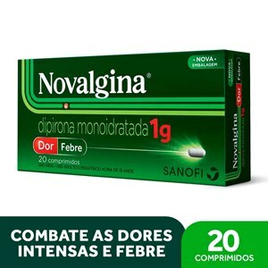 NOVALGINA 1G 20 COMPRIMIDOS