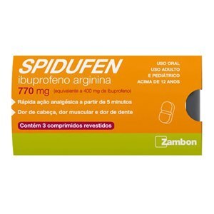 SPIDUFEN 770MG 3 COMPRIMIDOS