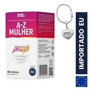 A-Z MULHER MULHERES ATIVAS 60 CÁPSULAS UNIÃO EUROPEIA SIDNEY OLIVEIRA