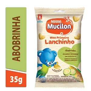 MUCILON MEU PRIMEIRO LANCHINHO ABOBRINHA NESTLÉ SNACK 35G