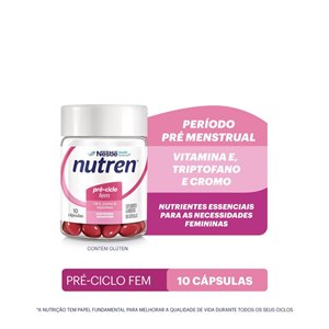 Suplemento Alimentar Nutren Pré-Ciclo Fem 10 Cápsulas