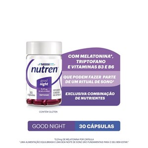 Melatonina Nutren Good Night 30 Cápsulas